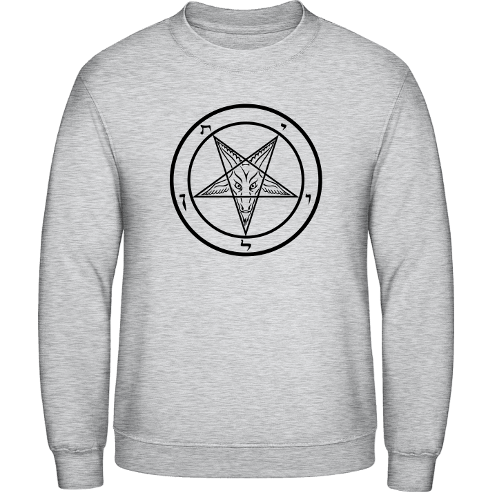 Baphomet Symbol Satan Sweatshirt contain pic