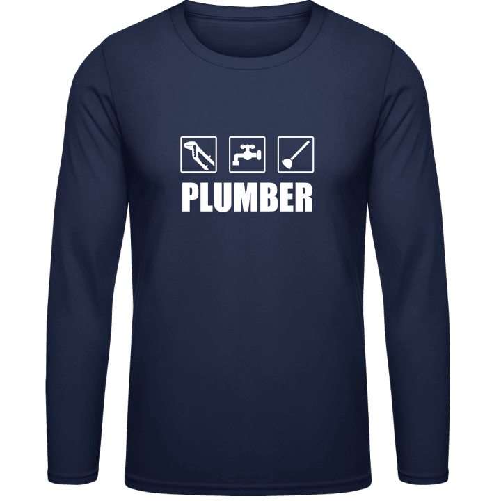Plumber Icon T-shirt à manches longues 0 image