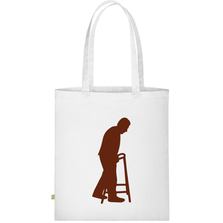 Senior Old Man Väska av tyg contain pic