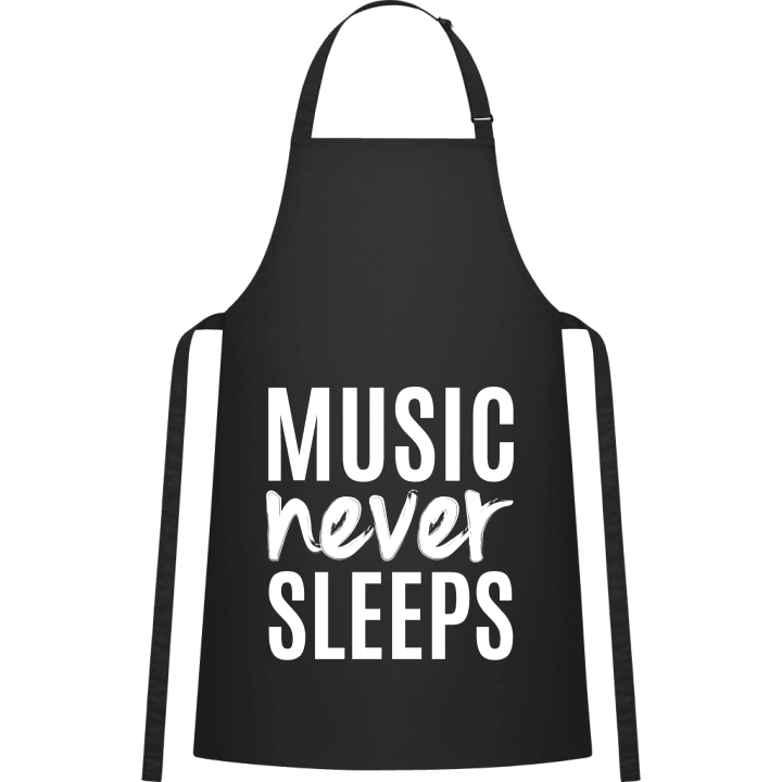 Music Never Sleeps Kitchen Apron contain pic