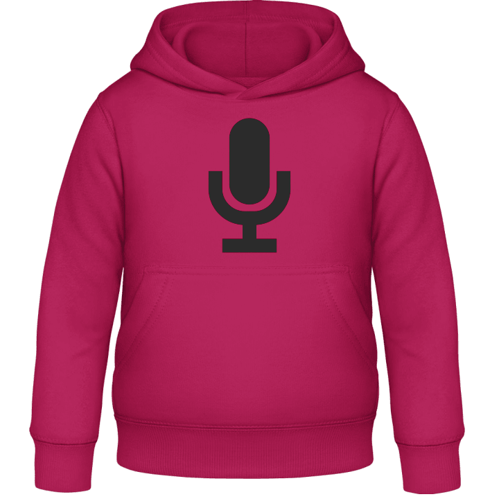 Microphone Kids Hoodie contain pic
