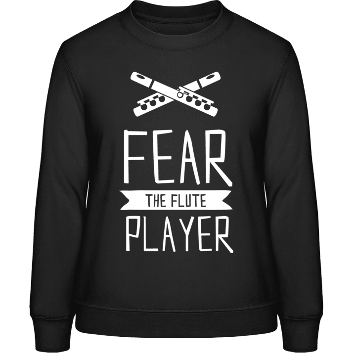 Fear the Flute Player Sudadera de mujer contain pic