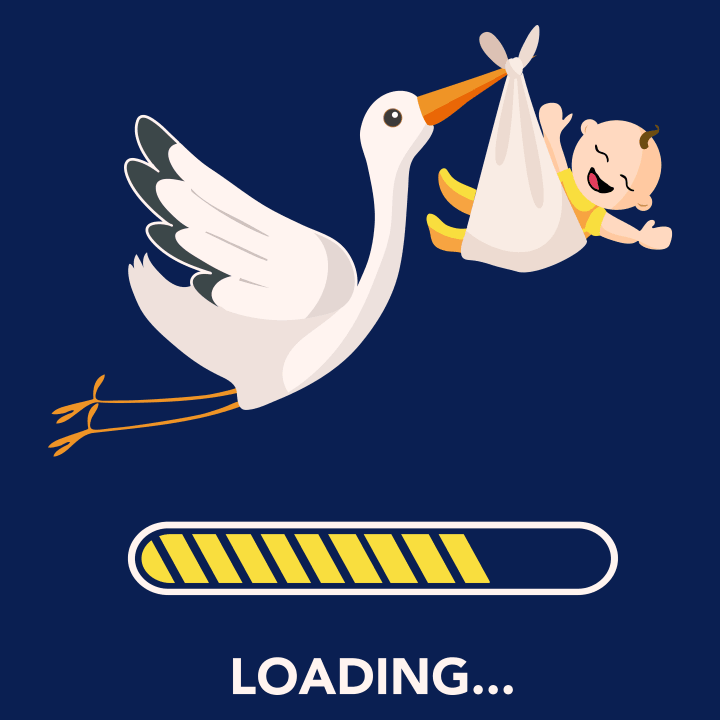 Baby Loading Stork And Baby Kitchen Apron 0 image