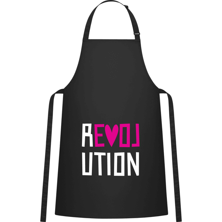 Love Revolution Delantal de cocina contain pic