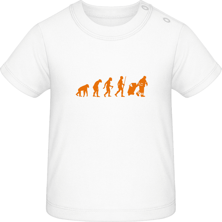 Garbage Man Evolution T-shirt för bebisar contain pic
