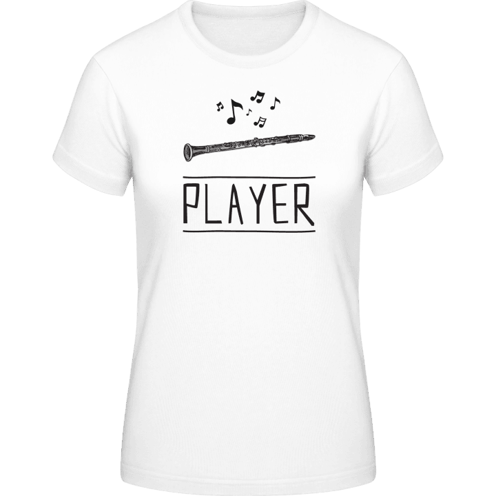 Clarinet Player Illustration T-shirt för kvinnor 0 image
