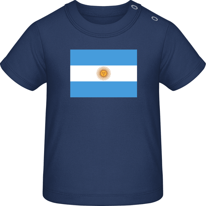 Argentina Flag Classic T-shirt för bebisar contain pic