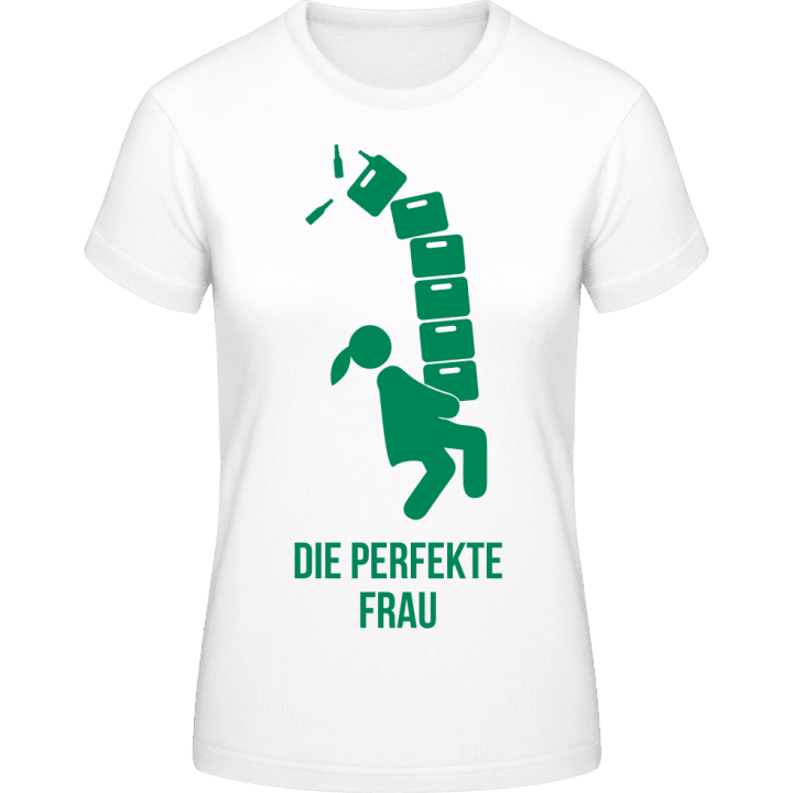 Die perfekte Frau T-shirt för kvinnor contain pic