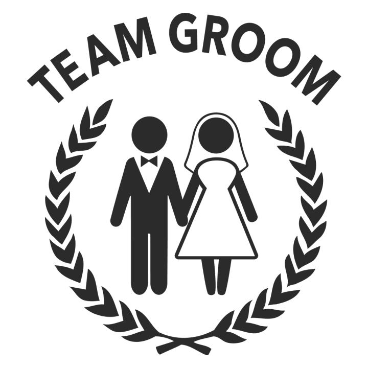 Team Groom Own Text Baby T-skjorte 0 image