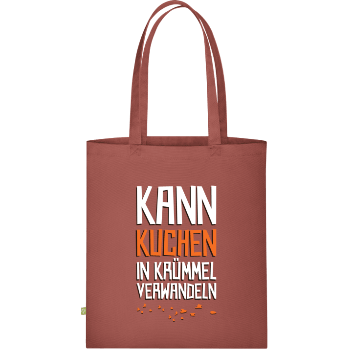 Kann Kuchen in Krümel verwandeln Cloth Bag contain pic