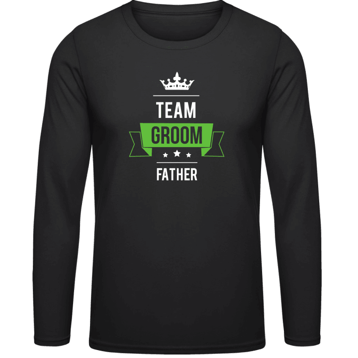 Team Father of the Groom Langarmshirt contain pic