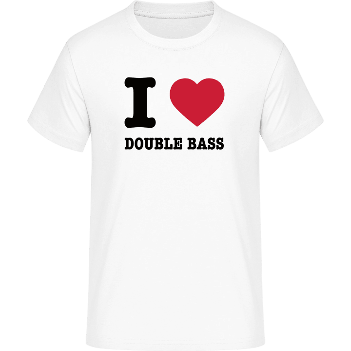 I Heart Double Bass T-Shirt contain pic