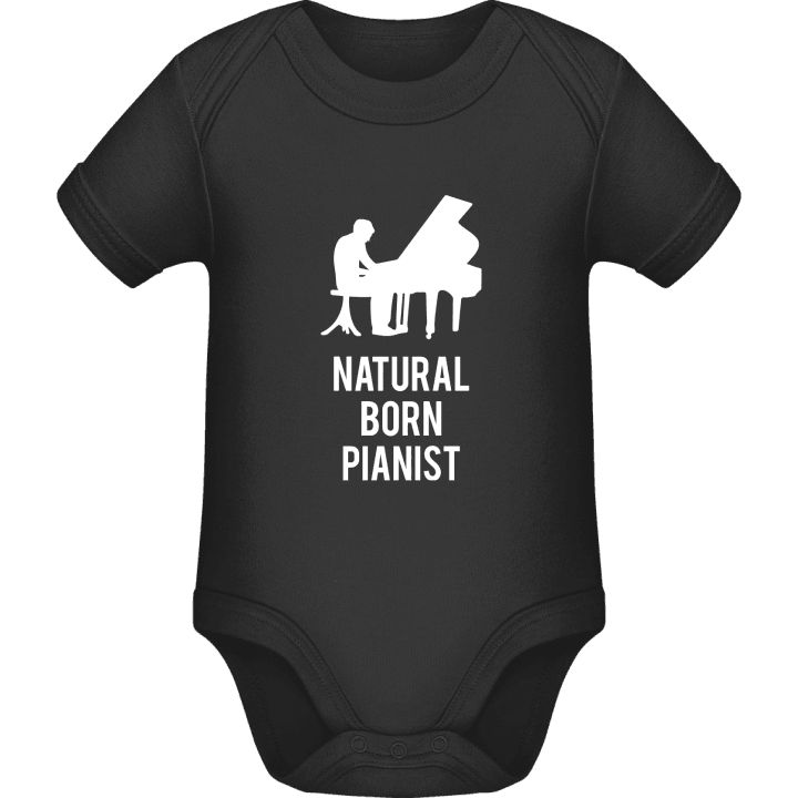 Natural Born Pianist Baby romper kostym contain pic