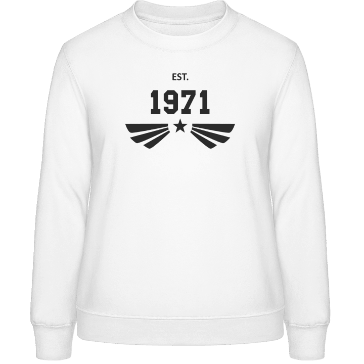 Est. 1971 Star Sweatshirt för kvinnor 0 image