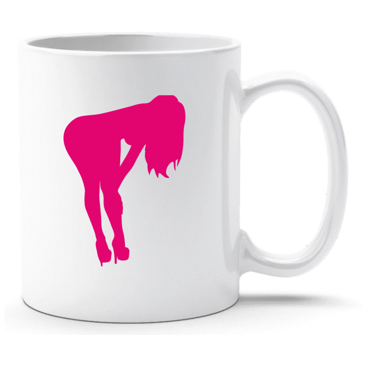 Hot Girl Bending Over Cup contain pic