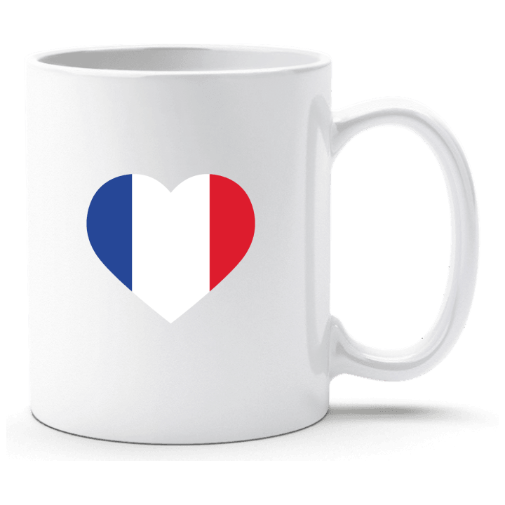 France Heart Taza contain pic