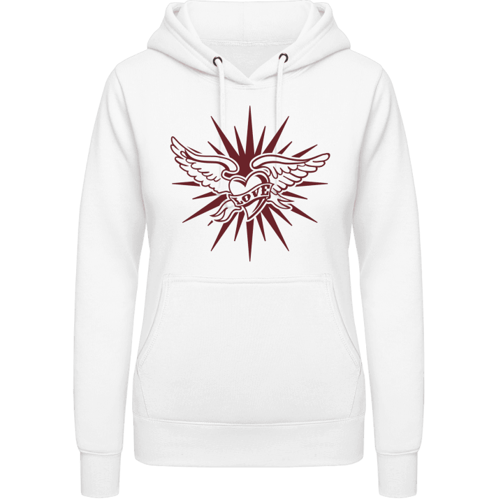 Love Tattoo Vrouwen Hoodie contain pic