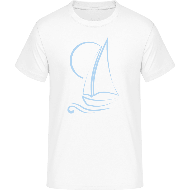 Segelboot Illustration T-Shirt 0 image
