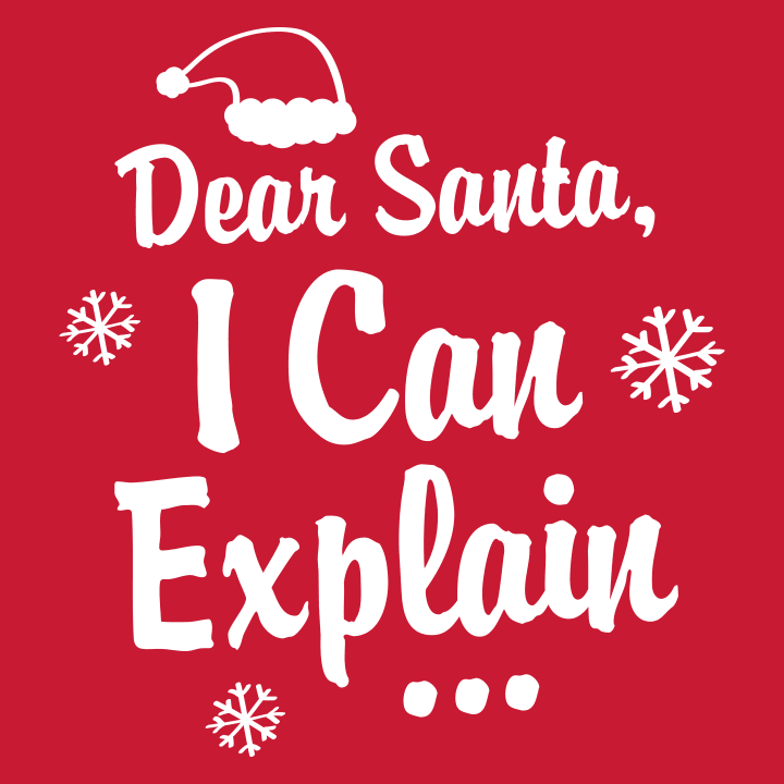 Dear Santa I Can Explain T-skjorte 0 image