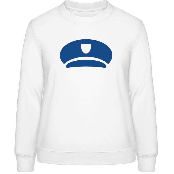 Police Hat Sweatshirt för kvinnor contain pic