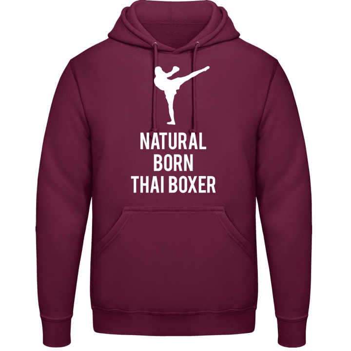 Natural Born Thai Boxer Sweat à capuche contain pic
