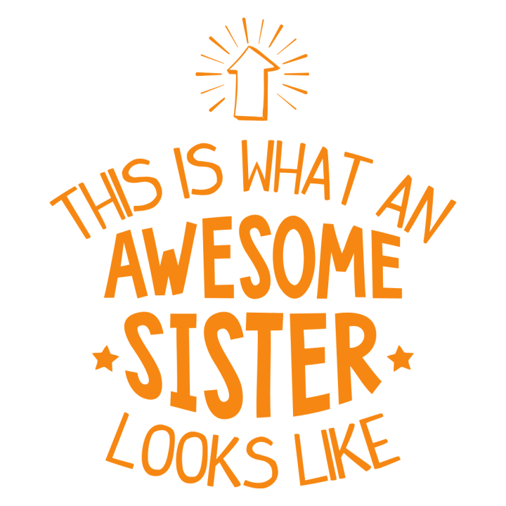 This Is What An Awesome Sister Looks Like Kids Hoodie 0 image