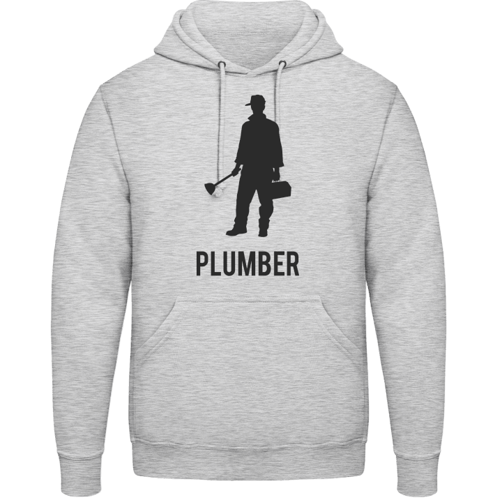Plumber Logo Hettegenser contain pic