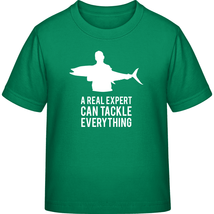A Real Expert Can Tackle Everything T-shirt för barn 0 image