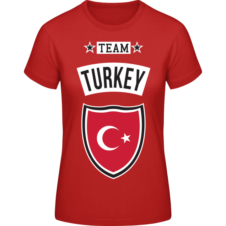 Team Turkey Maglietta donna contain pic