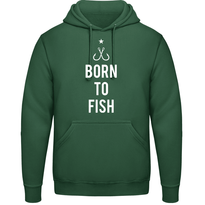 Born To Fish Simple Felpa con cappuccio 0 image
