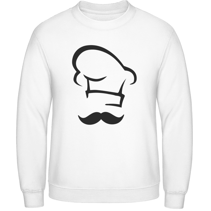 Cook with Mustache Sudadera contain pic