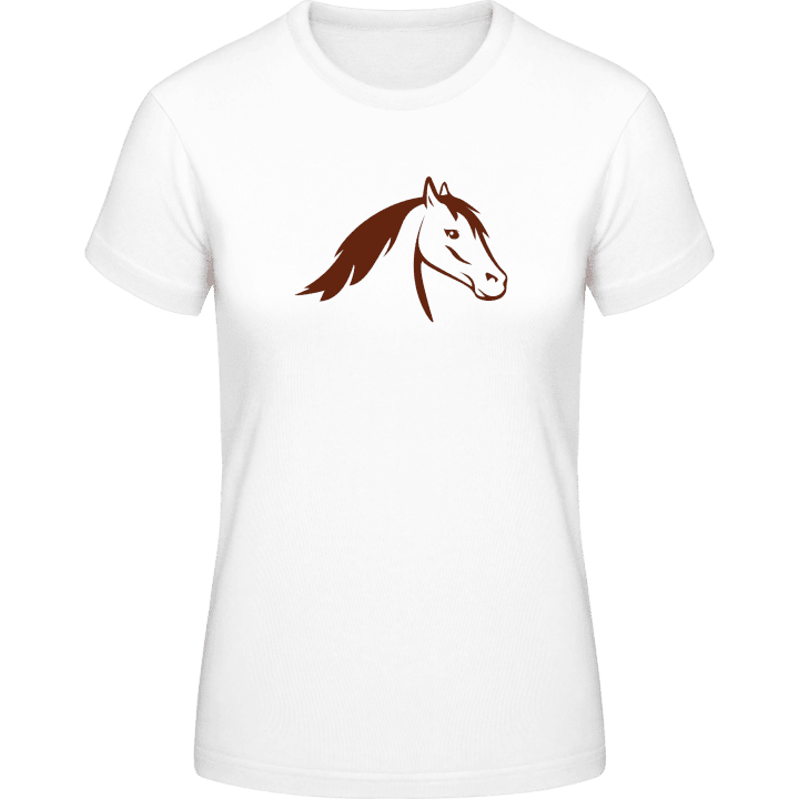 Horse Head Illustration Frauen T-Shirt 0 image
