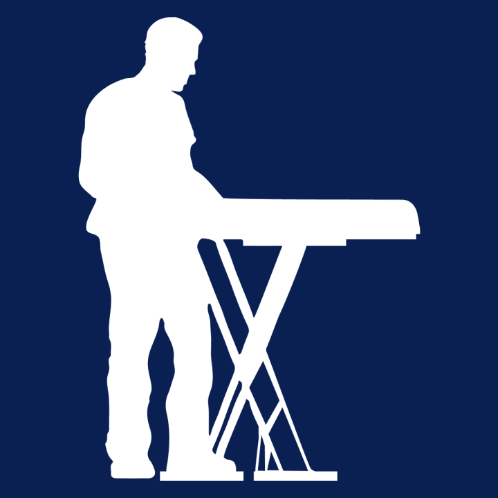 Keyboardist Illustration Long Sleeve Shirt 0 image