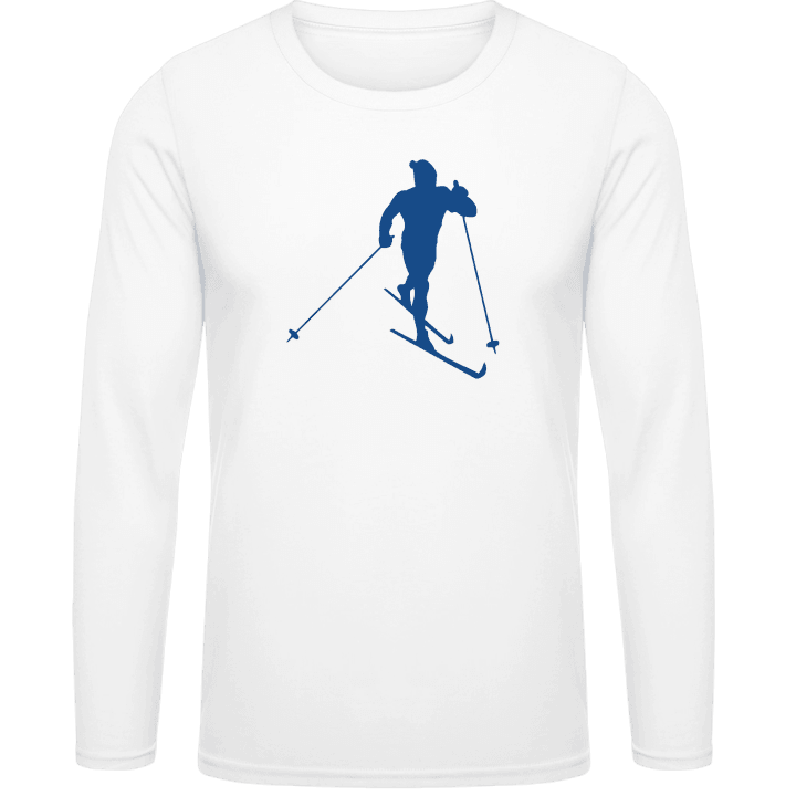 Cross-country skiing Long Sleeve Shirt contain pic