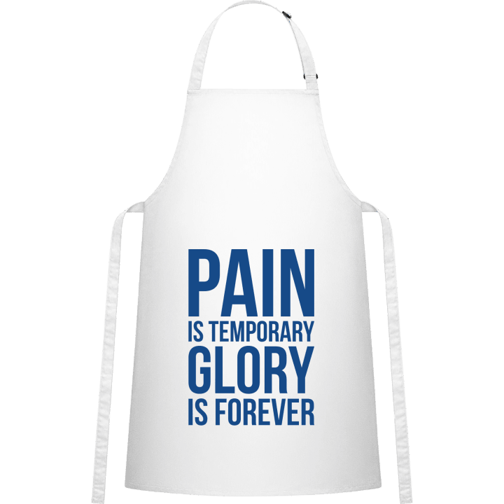 Pain Is Temporary Glory Forever Förkläde för matlagning contain pic