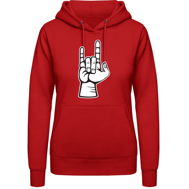 Rock And Roll Hand Sweat à capuche pour femme contain pic