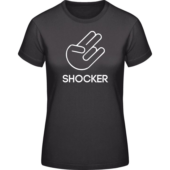 Shocker Camiseta de mujer contain pic