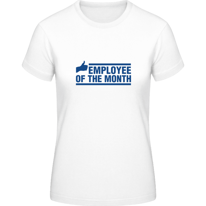 Employee Of The Month T-skjorte for kvinner contain pic