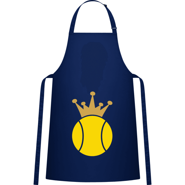 Tennis Ball And Crown Kitchen Apron contain pic