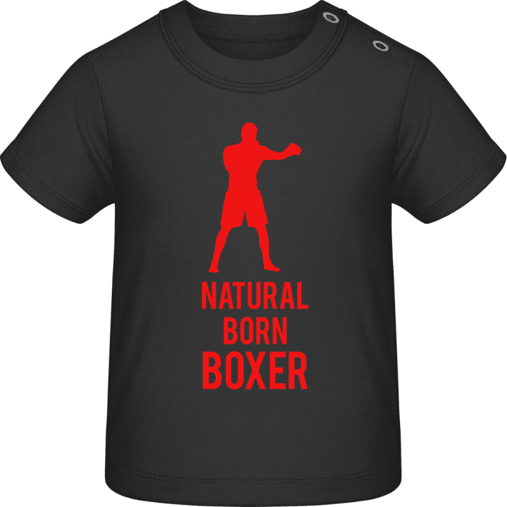 Natural Born Boxer T-shirt för bebisar contain pic