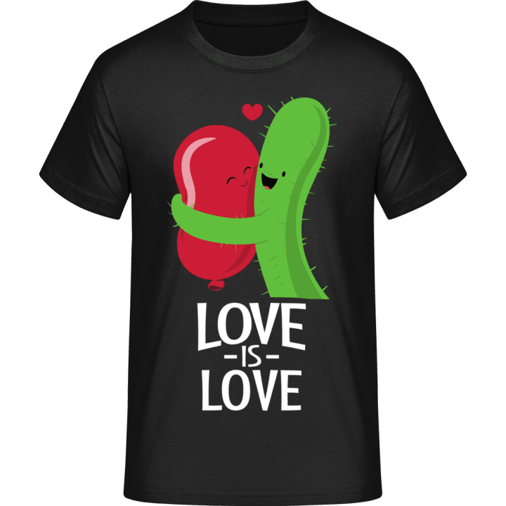 Love Is Love Cactus And Balloon T-Shirt 0 image