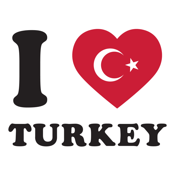 I Love Turkey Fan T-paita 0 image