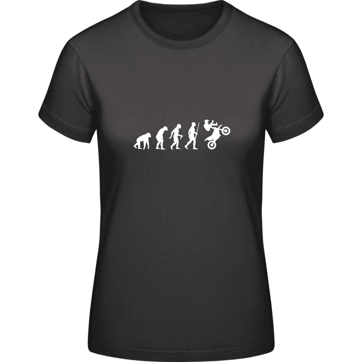 Motocross Biker Evolution T-shirt för kvinnor contain pic