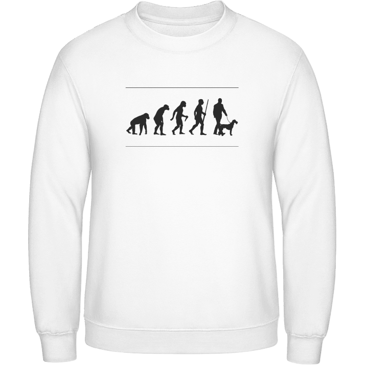 Drôle chien evolution Sweatshirt 0 image