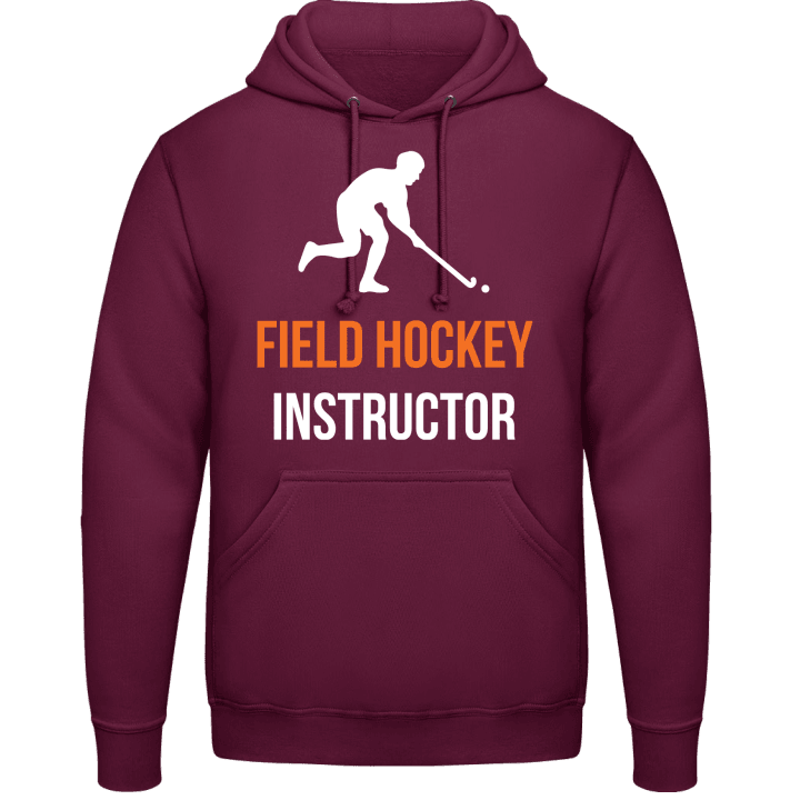 Field Hockey Instructor Felpa con cappuccio contain pic