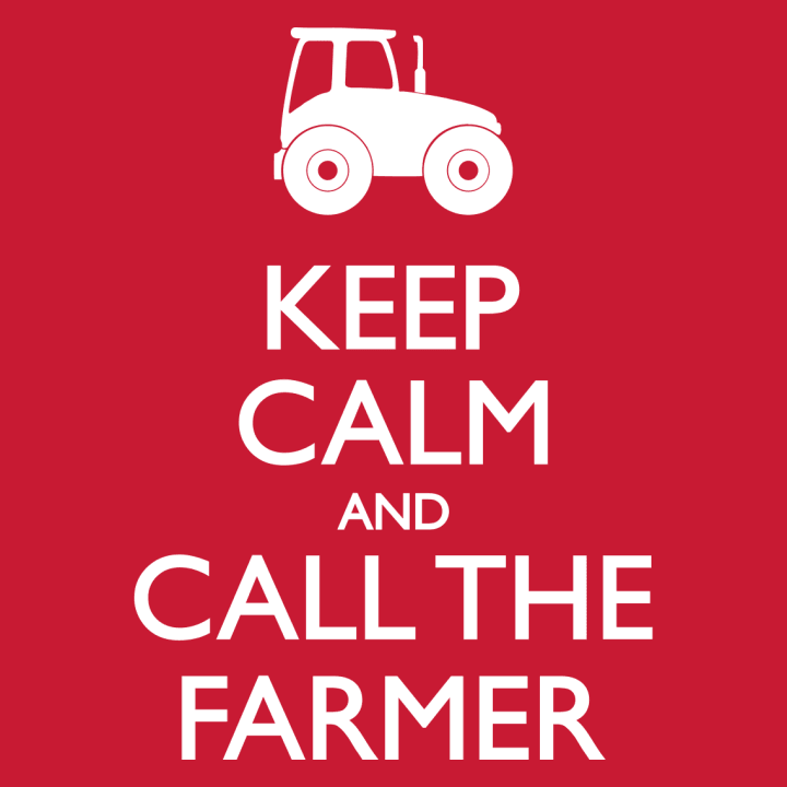 Keep Calm And Call The Farmer T-shirt til kvinder 0 image