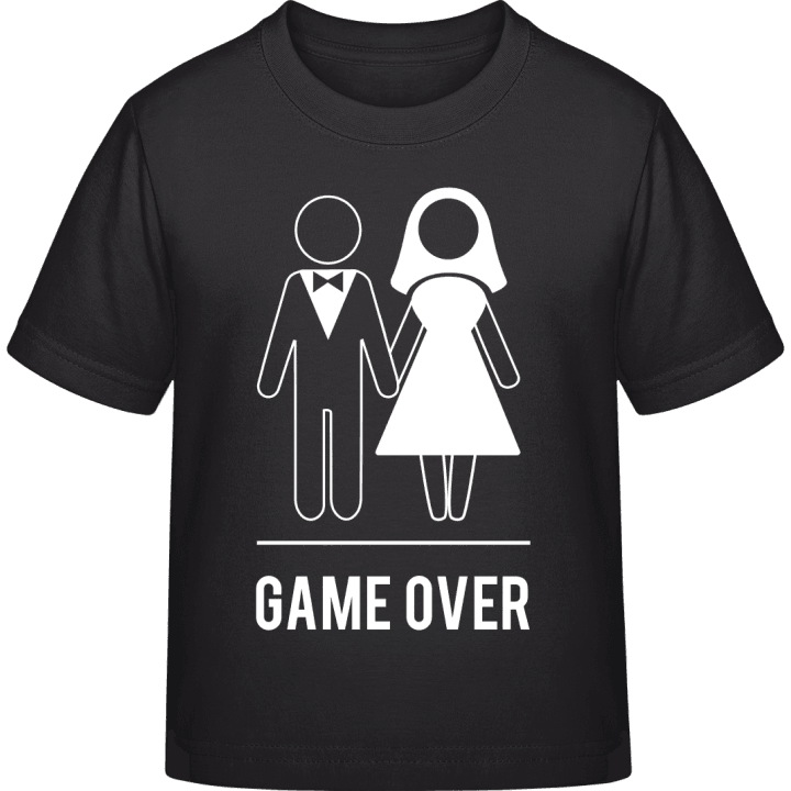 Game Over white Kinder T-Shirt contain pic