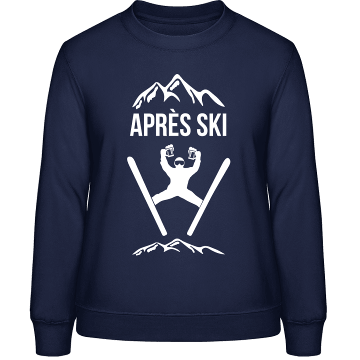 Après Ski Beer Sweatshirt för kvinnor contain pic