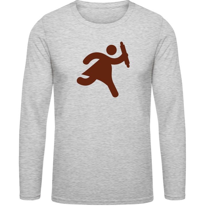 Angry Baker Woman Long Sleeve Shirt contain pic