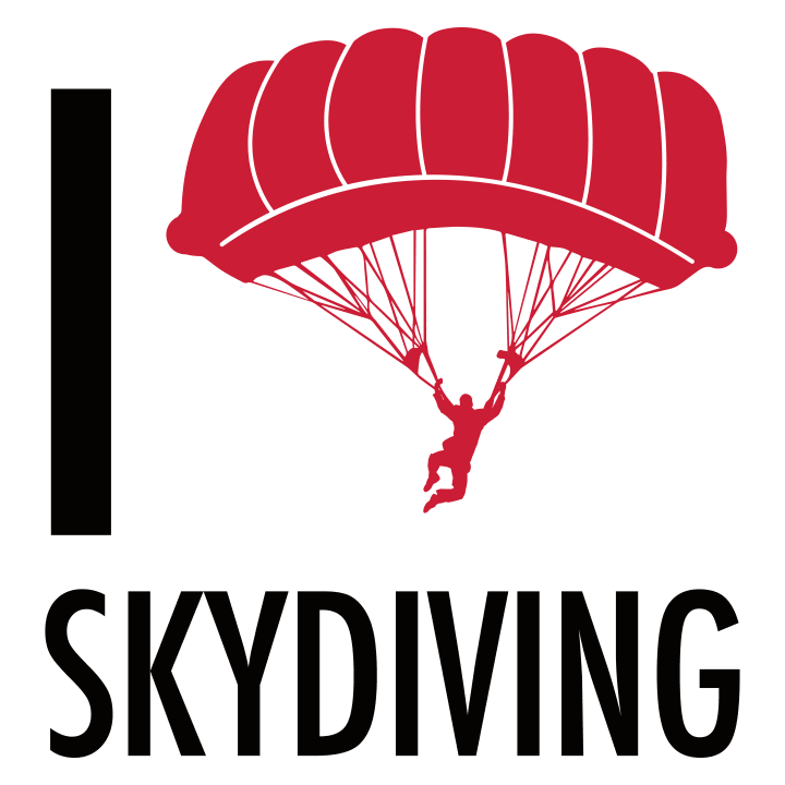 I Love Skydiving Sweat à capuche pour femme 0 image